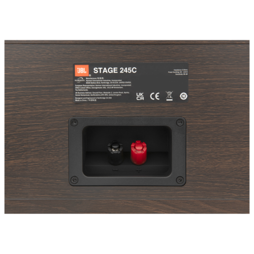 JBL JBL 245C Stage 2 Passieve Centerspeaker - Espresso