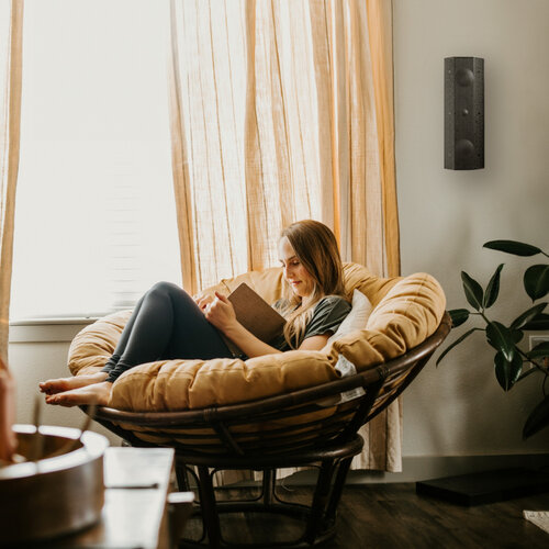 Lithe Audio Lithe Audio iO1 Indoor & Outdoor Passieve Speaker - Zwart (Enkel)