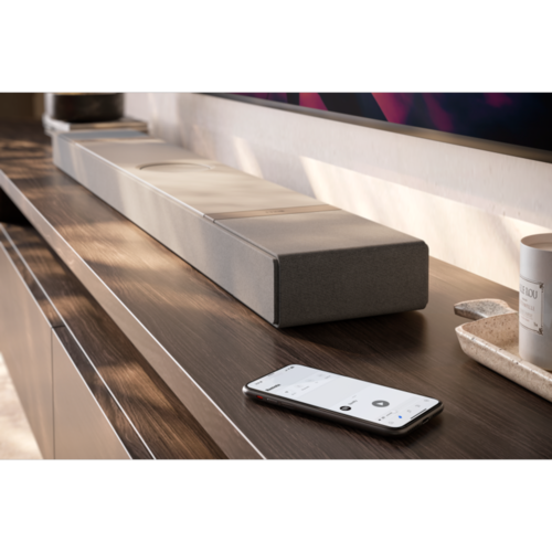 KEF KEF XIO Soundbar - Zilver KEF KEF XIO Soundbar - Zilver