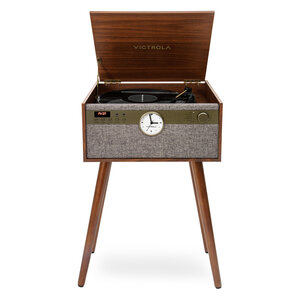 Victrola VTA-835SB Century Signature Platenspeler met Ingebouwde Speaker - Walnoot Victrola VTA-835SB Century Signature Platenspeler met Ingebouwde Speaker - Walnoot