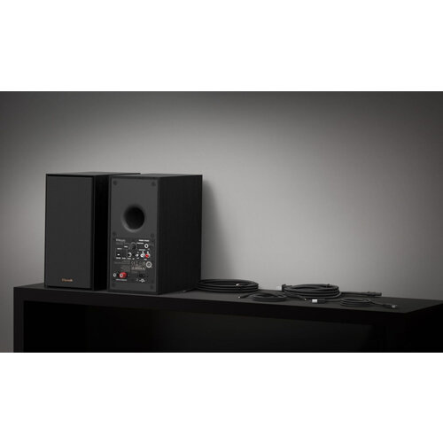 Klipsch Klipsch R-40PM Actieve Boekenplank Speakers - Zwart (Paar)