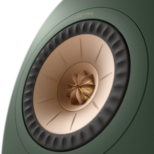 KEF KEF LS50 Meta  Passieve Boekenplank speaker - Moss Green (per paar) KEF KEF LS50 Meta  Passieve Boekenplank speaker - Moss Green (per paar)
