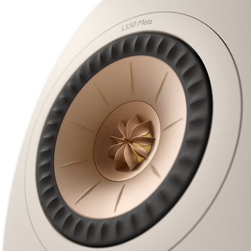KEF KEF LS50 Meta  Passieve Boekenplank speaker - Sand Shell (per paar)