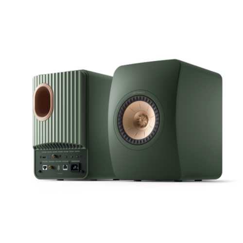 KEF Kef LS50 Wireless 2 Boekenplank speaker - Moss Green(per paar) KEF Kef LS50 Wireless 2 Boekenplank speaker - Moss Green(per paar)