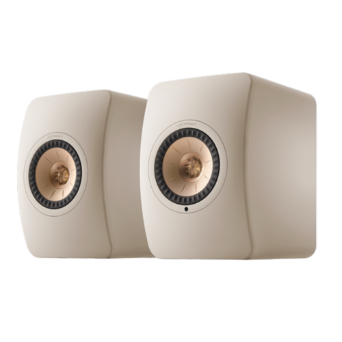 KEF Kef LS50 Wireless 2 Boekenplank speaker - Sand Shell (per paar)