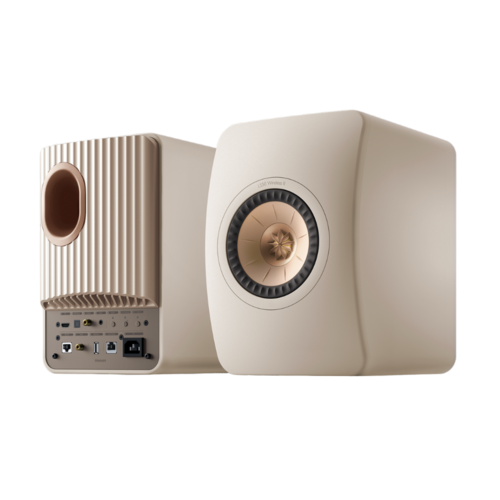 KEF Kef LS50 Wireless 2 Boekenplank speaker - Sand Shell (per paar)