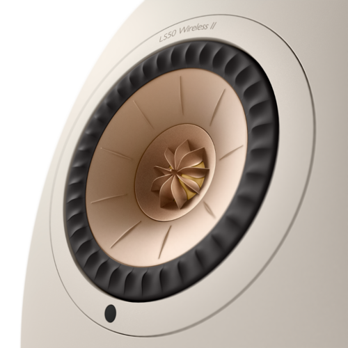 KEF Kef LS50 Wireless 2 Boekenplank speaker - Sand Shell (per paar)