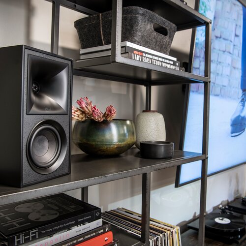 Klipsch Tweedekans: Klipsch The Fives Actieve speaker met Bluetooth - zwart