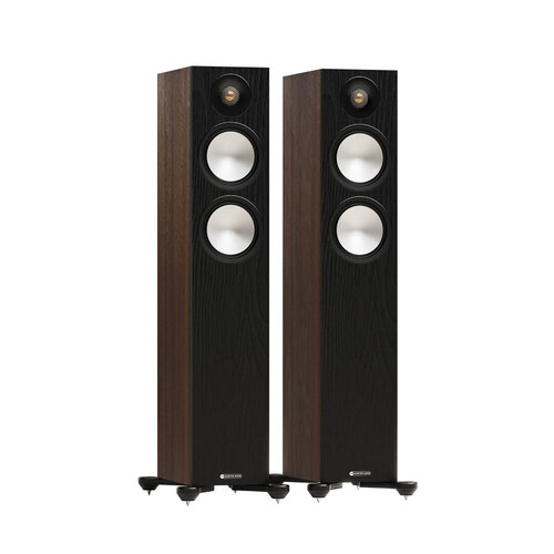 Monitor Audio Monitor Audio Bronze 300 7G Passieve Vloerstaande Speaker - Walnoot (Per paar)