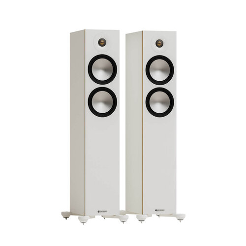 Monitor Audio Monitor Audio Bronze 300 7G Passieve Vloerstaande Speaker - Wit (Per paar)
