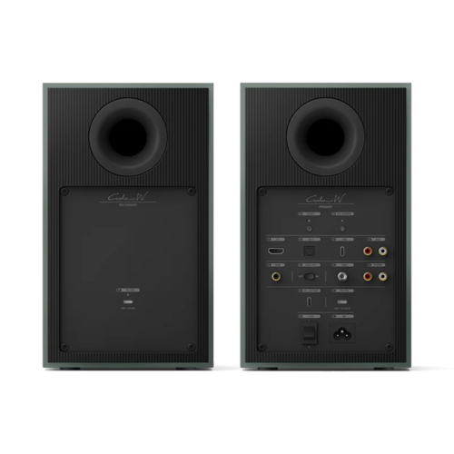 KEF Coda W Actieve HiFi-Luidspreker - Moss Green (Paar) KEF Coda W Actieve HiFi-Luidspreker - Moss Green (Paar)