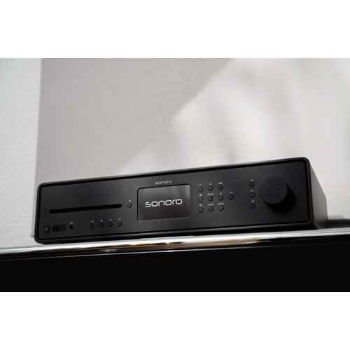 Sonoro Sonoro MAESTRO Quantum Smart All-In-One Stereo versterker - Matt Zwart Sonoro Sonoro MAESTRO Quantum Smart All-In-One Stereo versterker - Matt Zwart