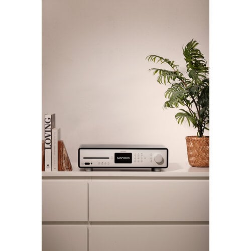 Sonoro Sonoro MAESTRO Quantum Smart All-In-One Stereo versterker - Hoogglans Zwart Sonoro Sonoro MAESTRO Quantum Smart All-In-One Stereo versterker - Hoogglans Zwart