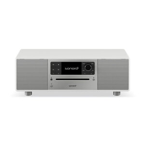 Sonoro Prestige 2025 All-in-One-Muzieksysteem - Zilver/Wit Sonoro Prestige 2025 All-in-One-Muzieksysteem - Zilver/Wit