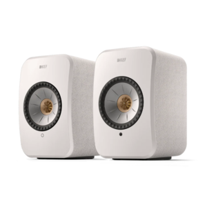 KEF LSX II Wireless Stereo Speakers - Cotton White KEF LSX II Wireless Stereo Speakers - Cotton White