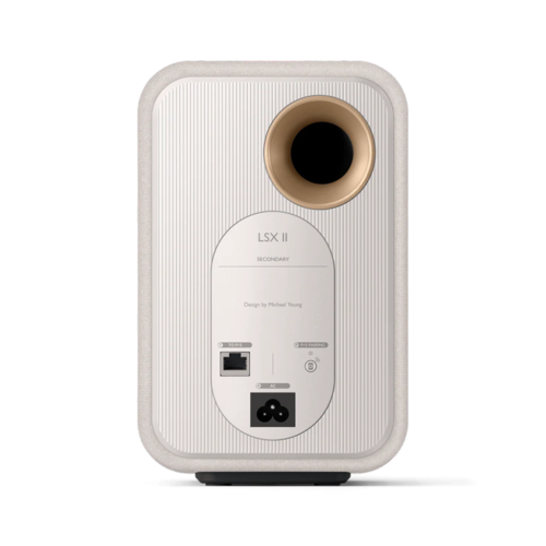 KEF KEF LSX II Wireless Stereo Speakers - Cotton White