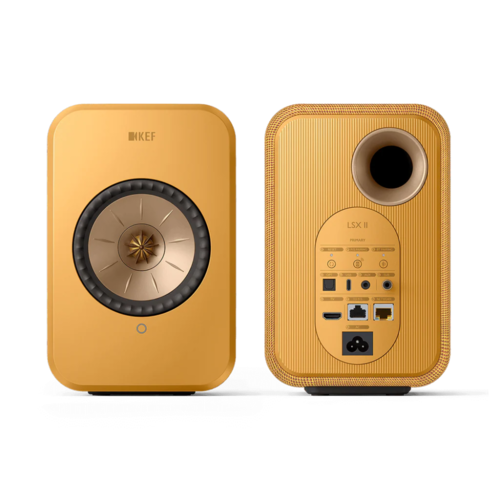 KEF KEF LSX II Wireless Stereo Speakers - Amber Haze