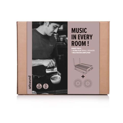 Artsound Artsound Smart Pack Flat/FL501 - Zwart/Wit