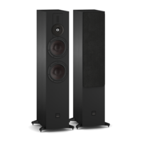 Sonik 7 Passieve Vloerluidspreker - Black Ash (Paar)