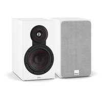 Sonik 3 Passieve Boekenplank Speaker - Wit (Paar)