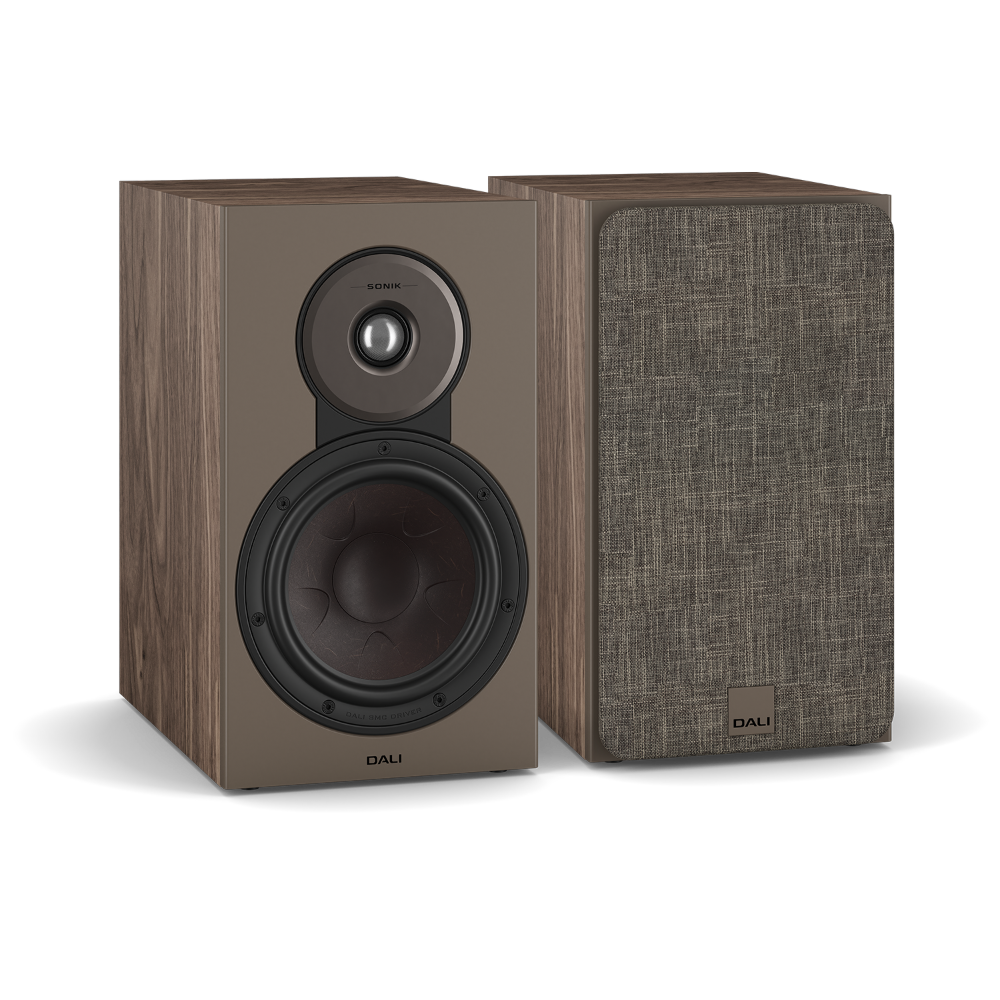 DALI SONIK 3 passieve boekenplank speaker walnut