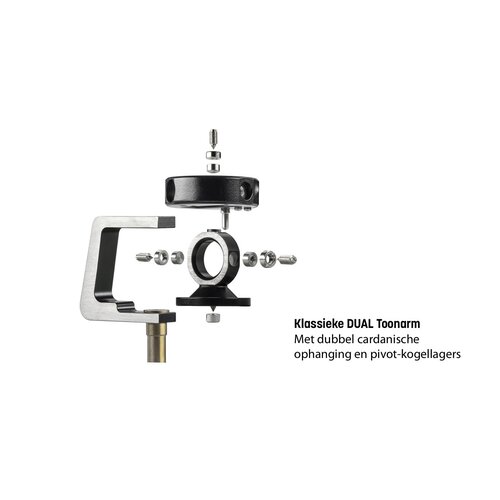 Dual Dual CS 618Q Manuele hifi-draaitafel - Hoogglans zwart Dual Dual CS 618Q Manuele hifi-draaitafel - Hoogglans zwart