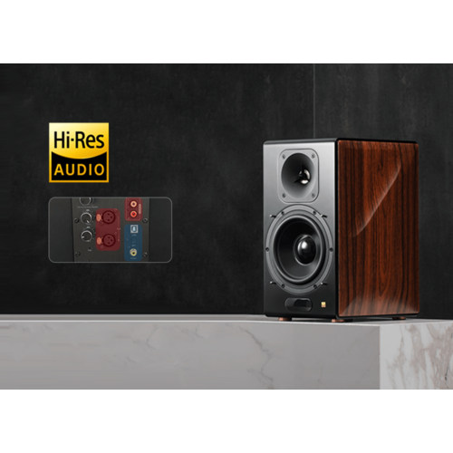 Edifier Tweedekans: EDIFIER S3000MKII Premium 2.0 Actieve Luidspreker - Walnoot (Paar)