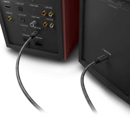 KEF Coda W Actieve HiFi-Luidspreker - Vintage Burgundy (Paar) KEF Coda W Actieve HiFi-Luidspreker - Vintage Burgundy (Paar)