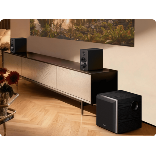 Edifier EDIFIER M90 Actieve Boekenplankspeaker - Zwart (Paar) Edifier EDIFIER M90 Actieve Boekenplankspeaker - Zwart (Paar)