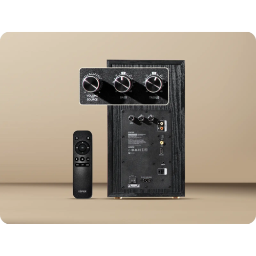 Edifier EDIFIER R2750DB MKII Actieve 3-weg Boekenplankspeaker - Zwart (Paar)