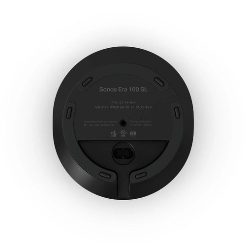 SONOS Sonos Era 100 SL Wifi/Bluetooth Speaker - Zwart (Duo Pack)