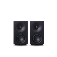 L/R S Actieve Boekenplankspeaker - Zwart (Paar)