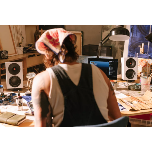 Cambridge Audio Cambridge Audio L/R S Actieve Boekenplankspeaker - Wit (Paar)