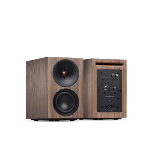 Cambridge Audio Cambridge Audio L/R S Actieve Boekenplankspeaker - Walnoot (Paar)