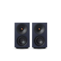 L/R S Actieve Boekenplankspeaker - Blauw (Paar)