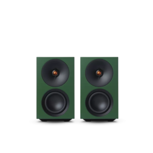 Cambridge Audio L/R S Actieve Boekenplankspeaker - Groen (Paar)