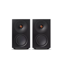 L/R M Actieve Boekenplankspeaker - Zwart (Paar)