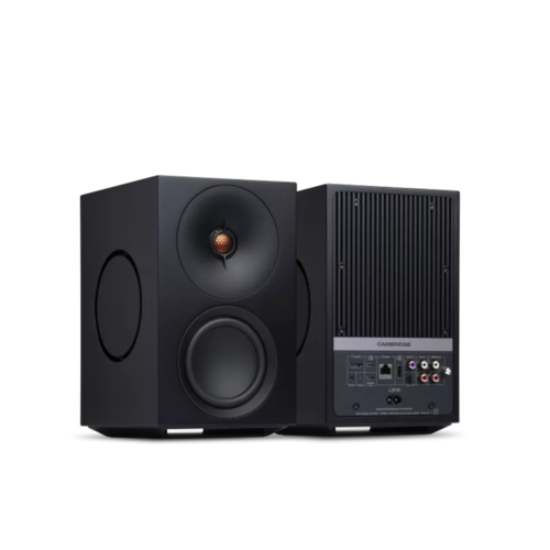 Cambridge Audio Cambridge Audio L/R M Actieve Boekenplankspeaker - Zwart (Paar)