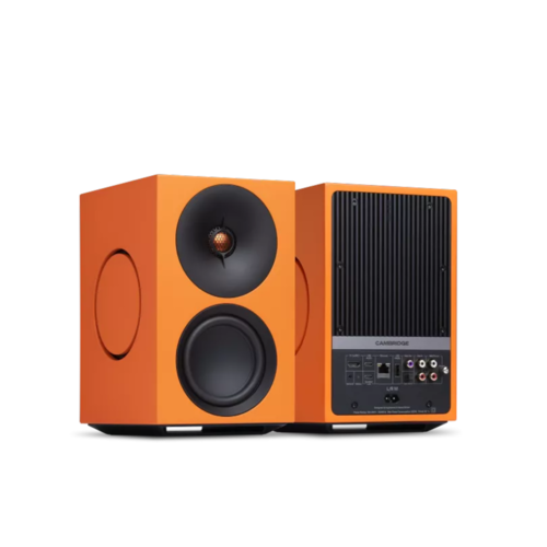 Cambridge Audio Cambridge Audio L/R M Actieve Boekenplankspeaker - Oranje (Paar)