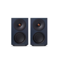 L/R M Actieve Boekenplankspeaker - Blauw (Paar)