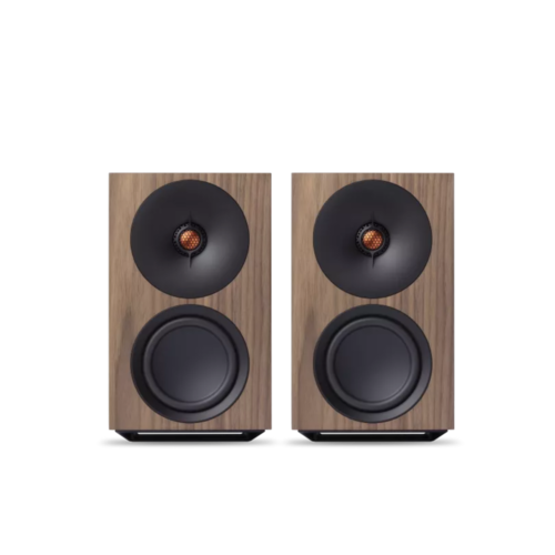 Cambridge Audio Cambridge Audio L/R M Actieve Boekenplankspeaker - Walnoot (Paar)