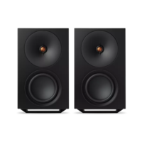 L/R X Actieve Boekenplankspeaker - Zwart (Paar)