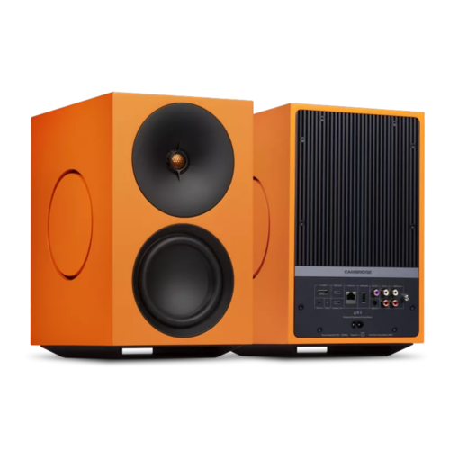 Cambridge Audio Cambridge Audio L/R X Actieve Boekenplankspeaker - Oranje (Paar)