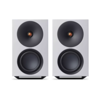 L/R X Actieve Boekenplankspeaker - Wit (Paar)