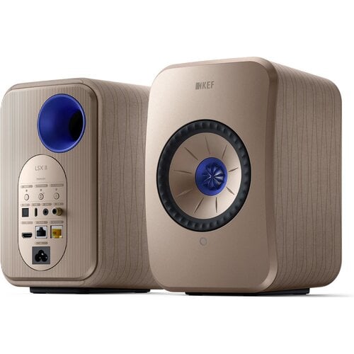 KEF Tweedekans: KEF LSX II Wireless Stereo Speakers - Gold