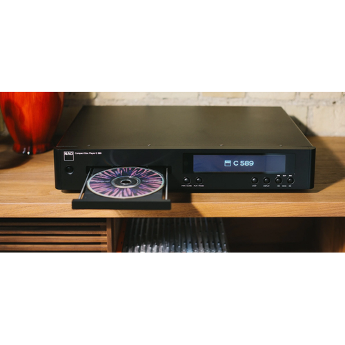 NAD NAD C 589 High-Performance CD Speler - Zwart NAD NAD C 589 High-Performance CD Speler - Zwart