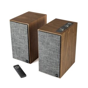 Klipsch The Fives Actieve speaker met Bluetooth - walnoot