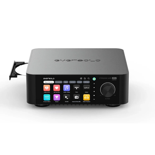 Eversolo Eversolo Play All-in-one Streamer/Versterker met CD-Speler - Zwart Eversolo Eversolo Play All-in-one Streamer/Versterker met CD-Speler - Zwart