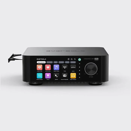 Eversolo Eversolo Play All-in-one Streamer/Versterker met CD-Speler - Zwart Eversolo Eversolo Play All-in-one Streamer/Versterker met CD-Speler - Zwart