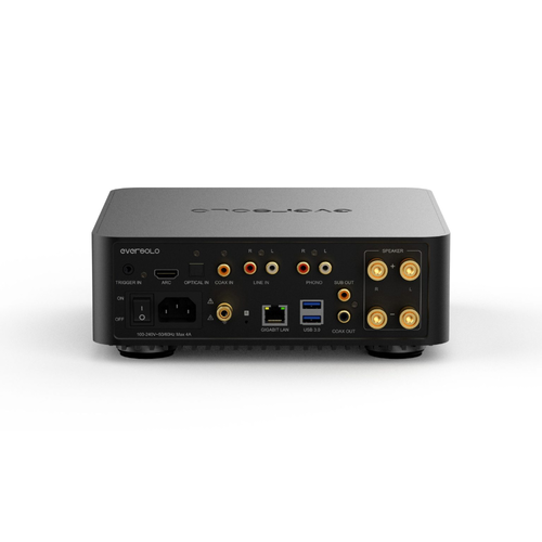 Eversolo Eversolo Play All-in-one Streamer/Versterker met CD-Speler - Zwart Eversolo Eversolo Play All-in-one Streamer/Versterker met CD-Speler - Zwart
